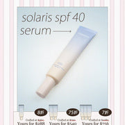 ［限時優惠］Solaris 防曬精華 SPF40